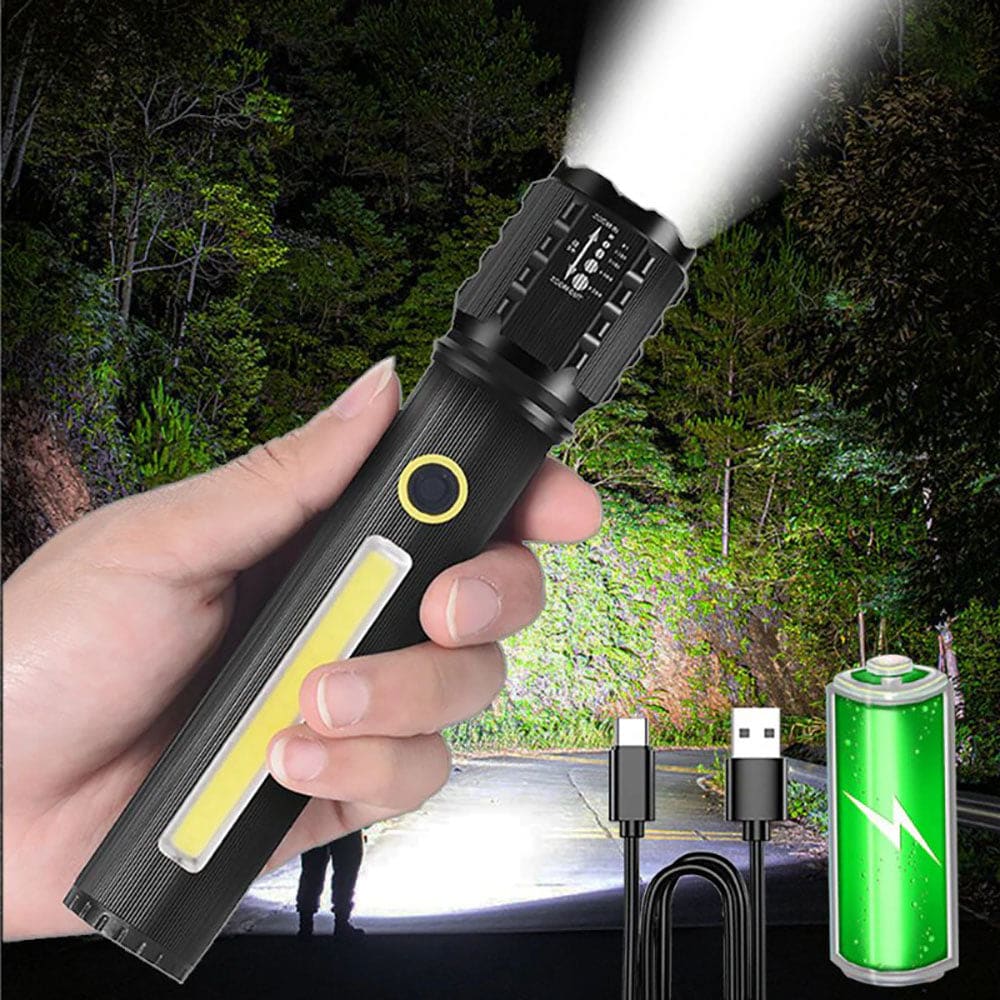 Linterna Moreka M-C73, COB, Metálica, Recargable 1200 mAh7