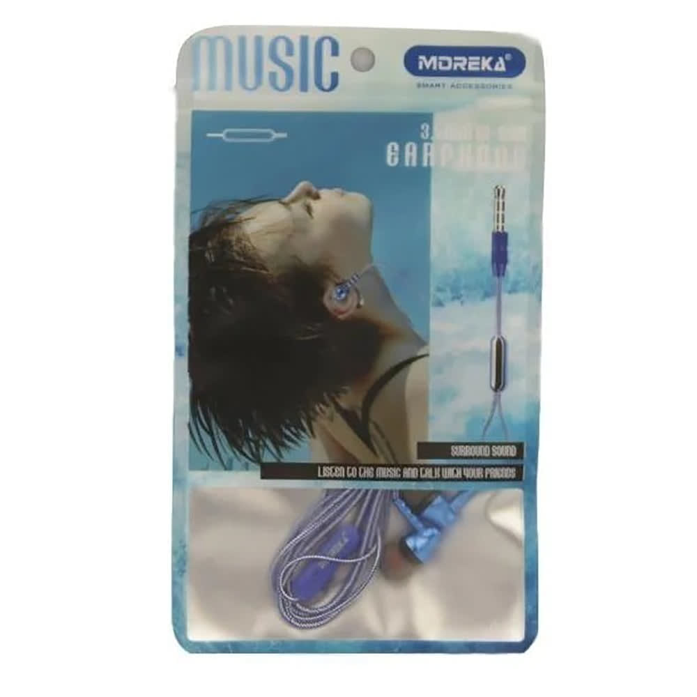 Moreka M-903 Alámbricos Manos Libres Control de play/pausa.3