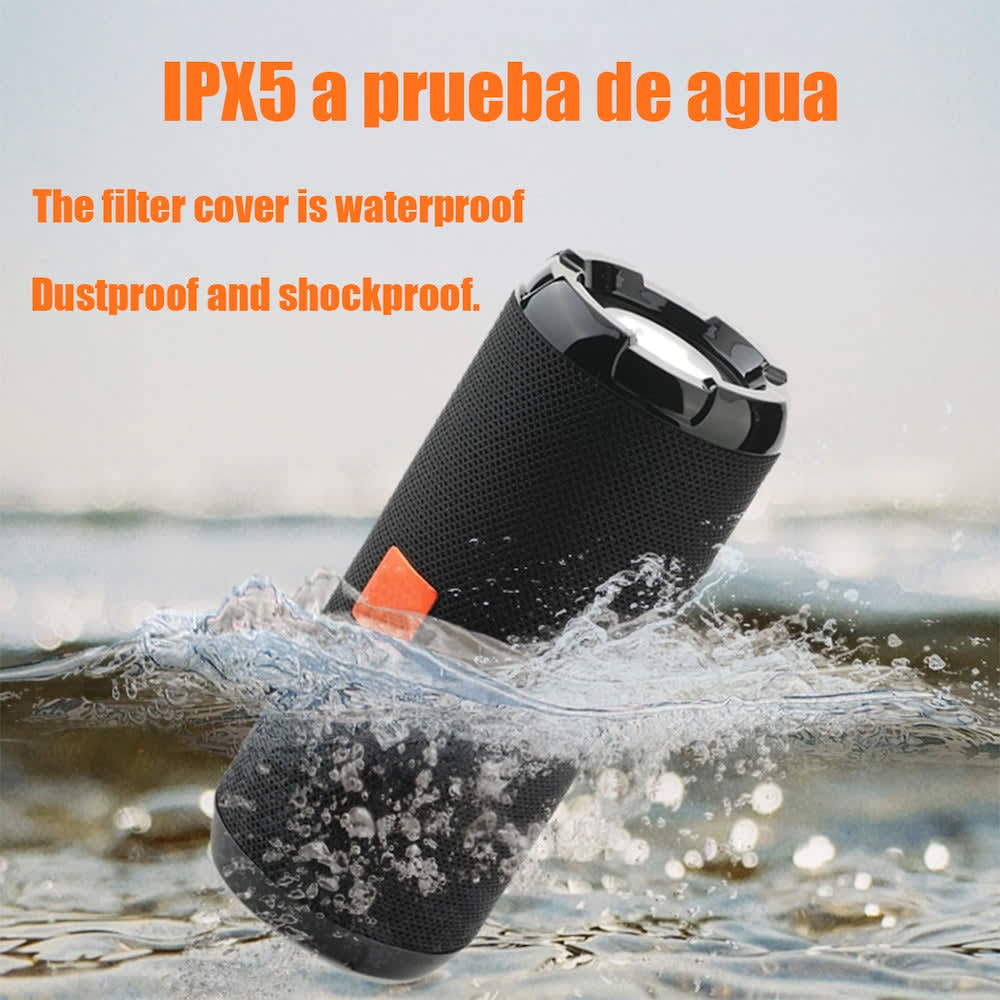 Bocina  Moreka 622, Bluetooth, TF Card, Radio FM, USB, Waterproof IPX53