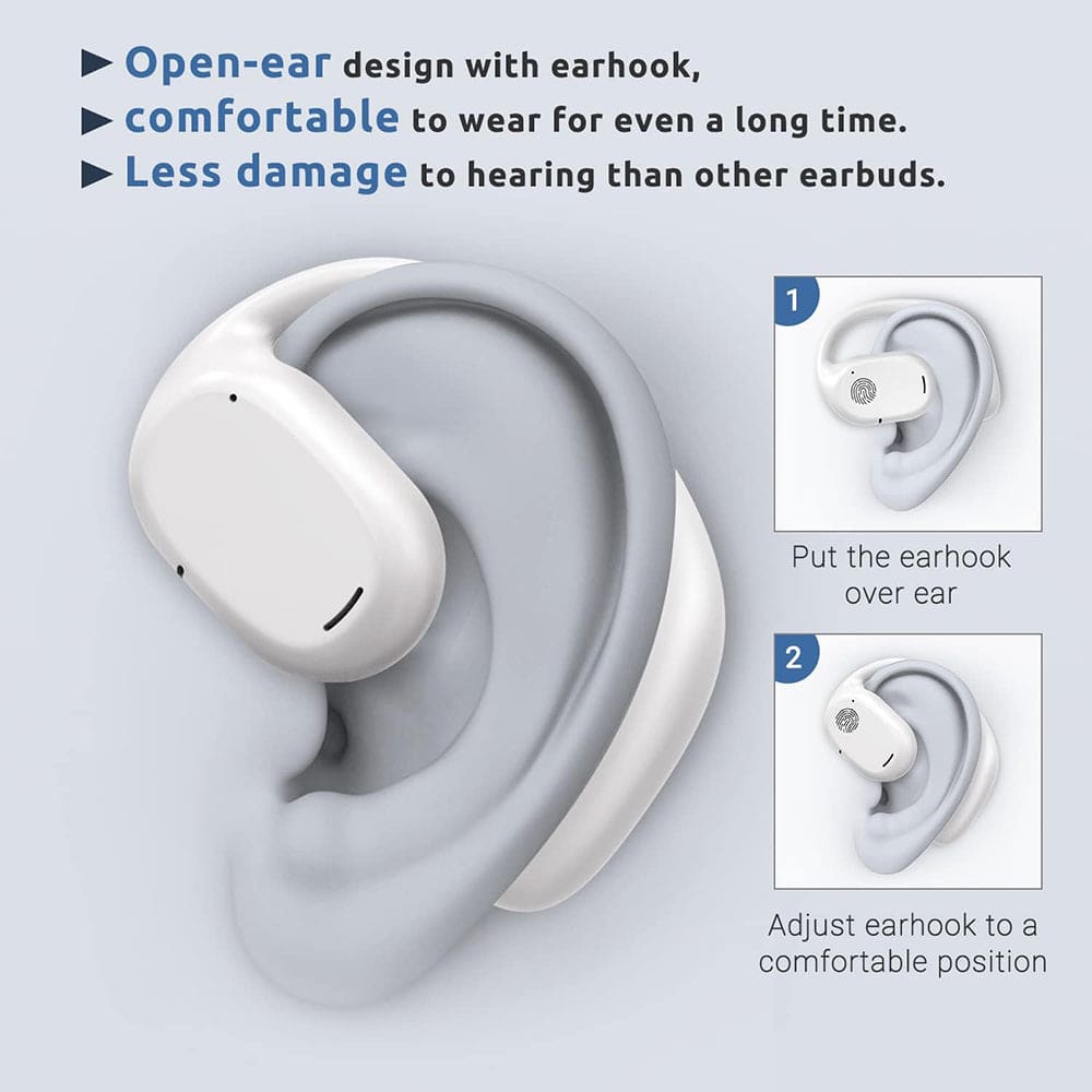 Audífonos Inalámbricos Deportivos de Conducción Ósea Moreka E 3074