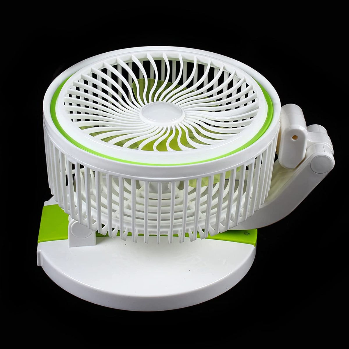 Ventilador 3 aspas Portatil Moreka MF023 Luz Led3