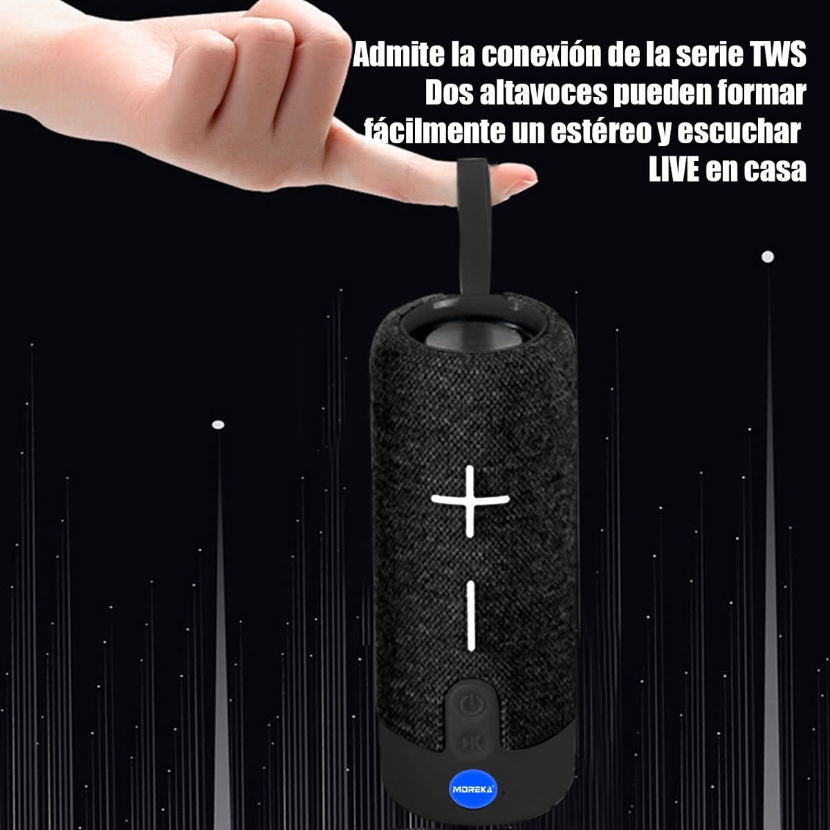 Bocina Portátil Bluetooth Recargable altavoces Portátiles 6194