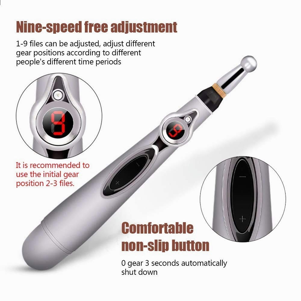 Pluma Electro Acupuntura Estimulación Masajeador - T22563