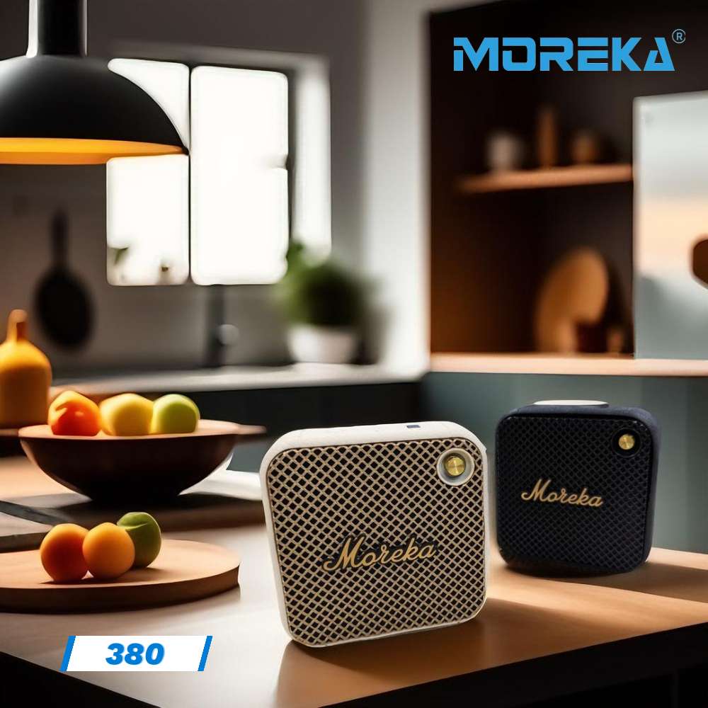 Bocina Moreka 380 10W, Bluetooth, TF Card, Radio FM, USB Contra Agua IPX44