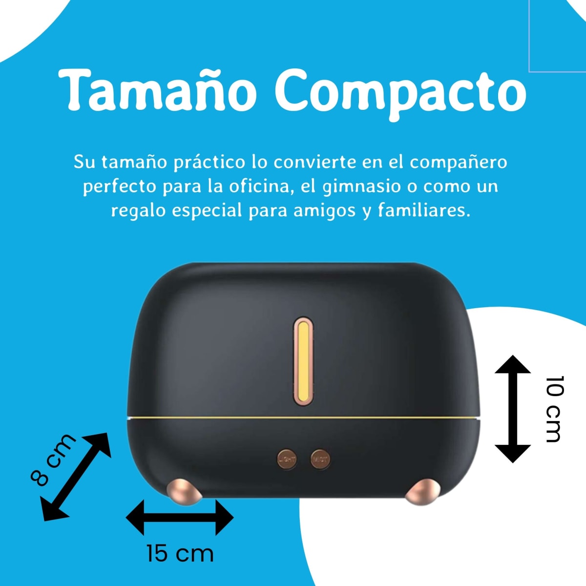 Humificador de llama Portatil A318 Aromaterapia8