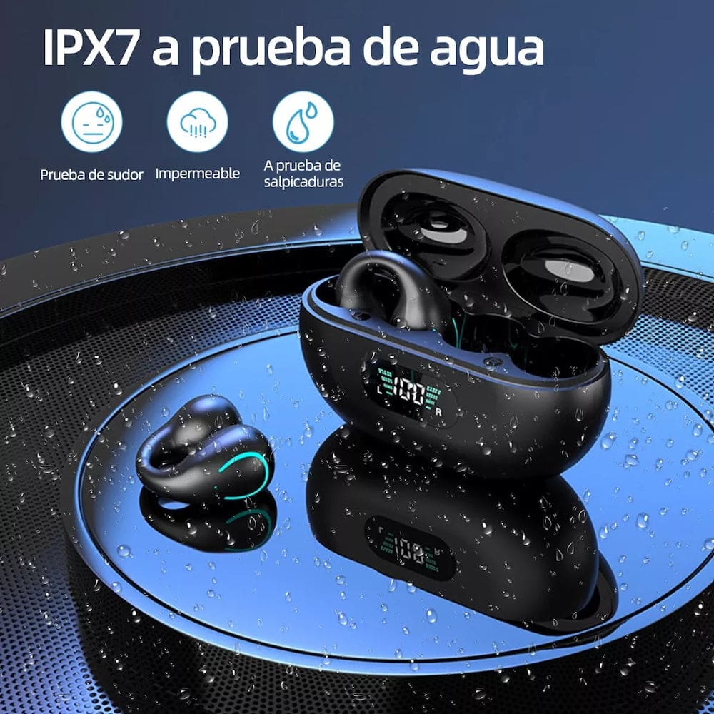 Audífonos Conducción Ósea Con Clip Gamer YYK-Q8012
