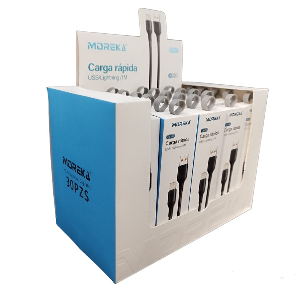 Cable Tipo Lightning CB-036 3.1 A y Datos de 1 M4