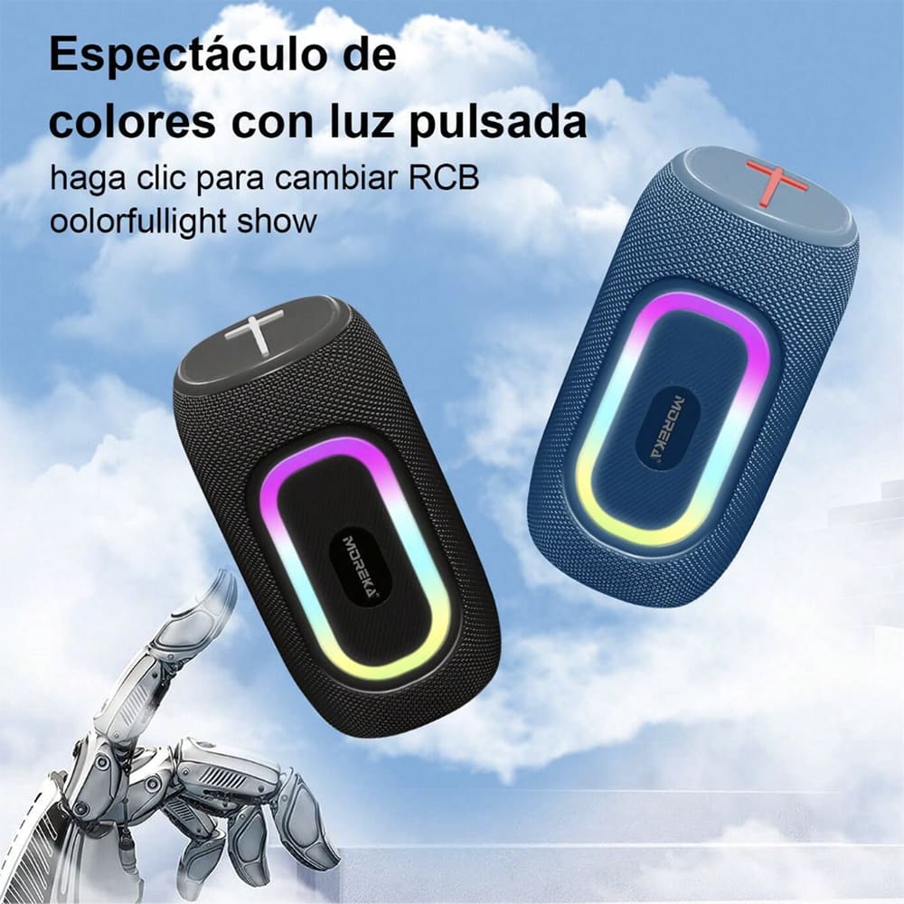 Bocina Moreka 398 16W, Bluetooth, TF Card, Radio FM, USB14
