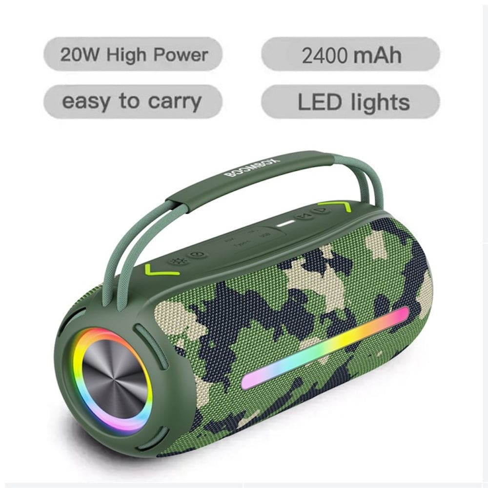 Bocina Bluetooth contra agua, 20W Moreka 3788