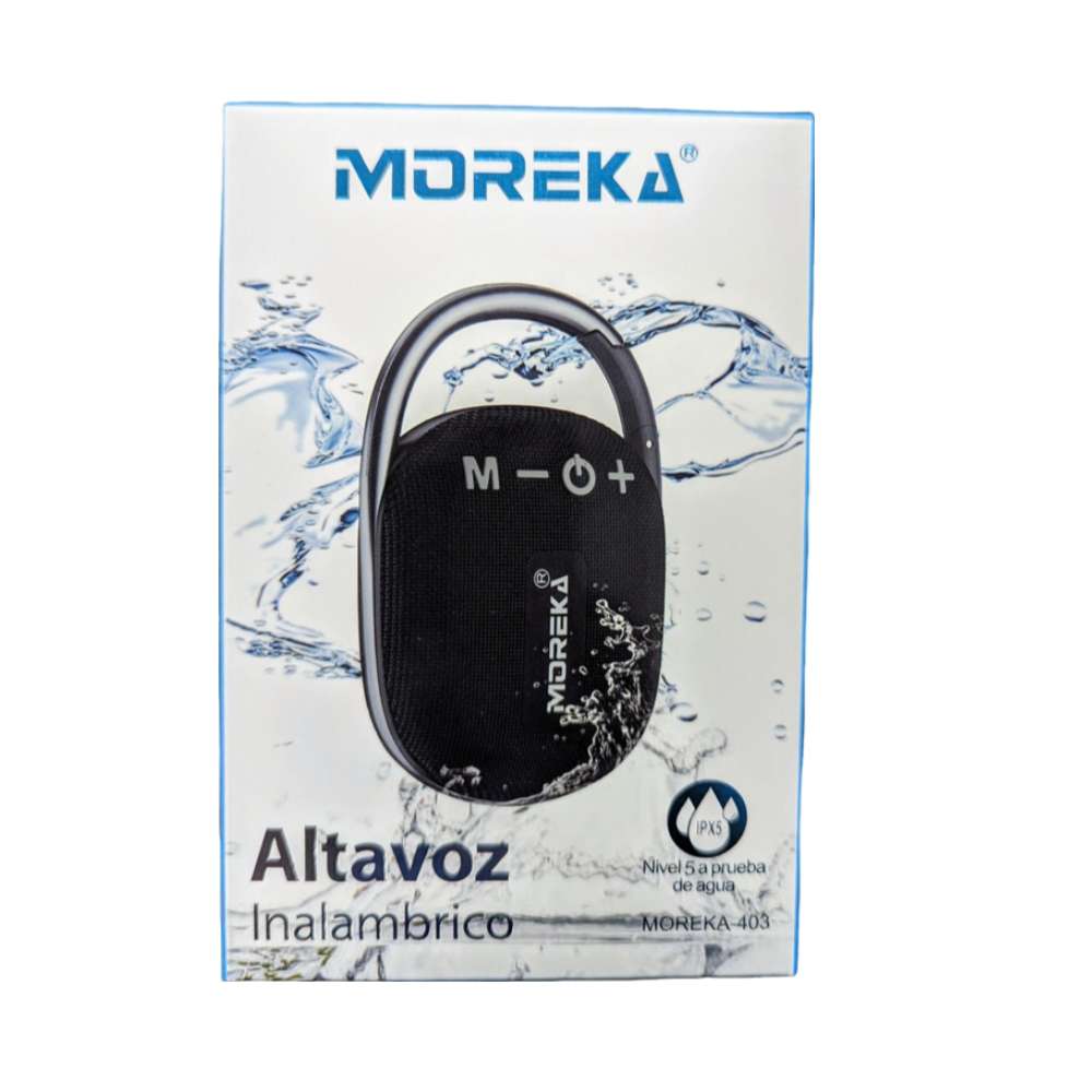 Bocina Moreka 403 RGB, Bluetooth, TF Card, Radio FM, USB7