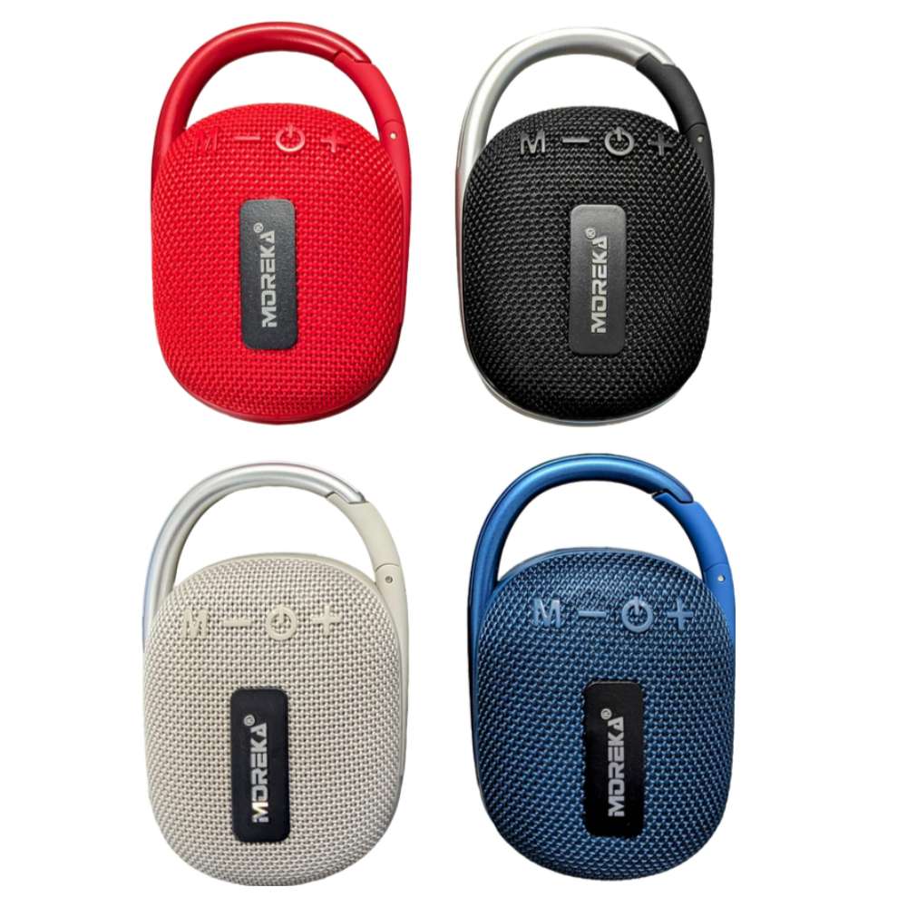 Bocina  Moreka 403 RGB, Bluetooth, TF Card, Radio FM, USB2