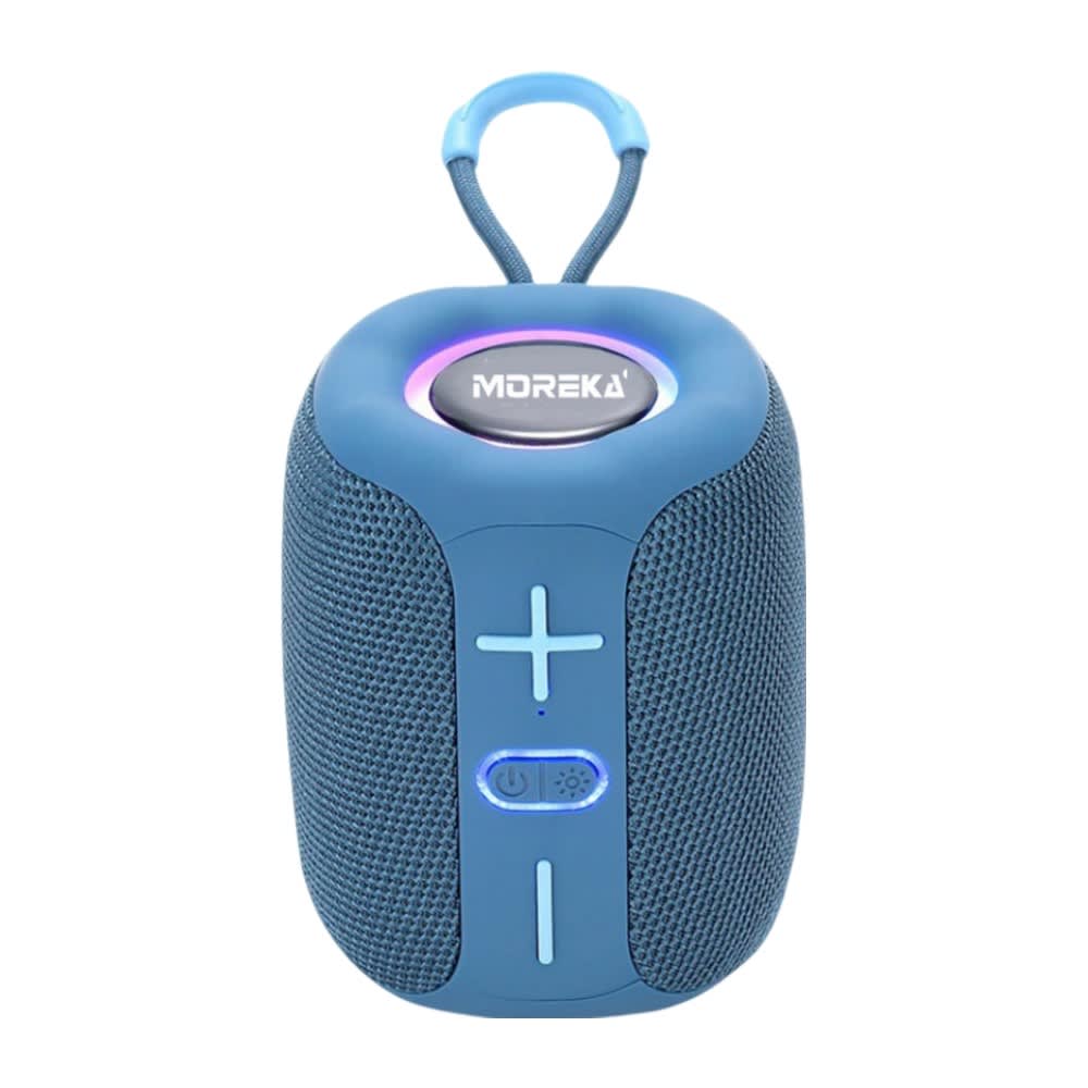 Bocina Moreka 404 RGB, Bluetooth, TF Card, Radio FM, USB1