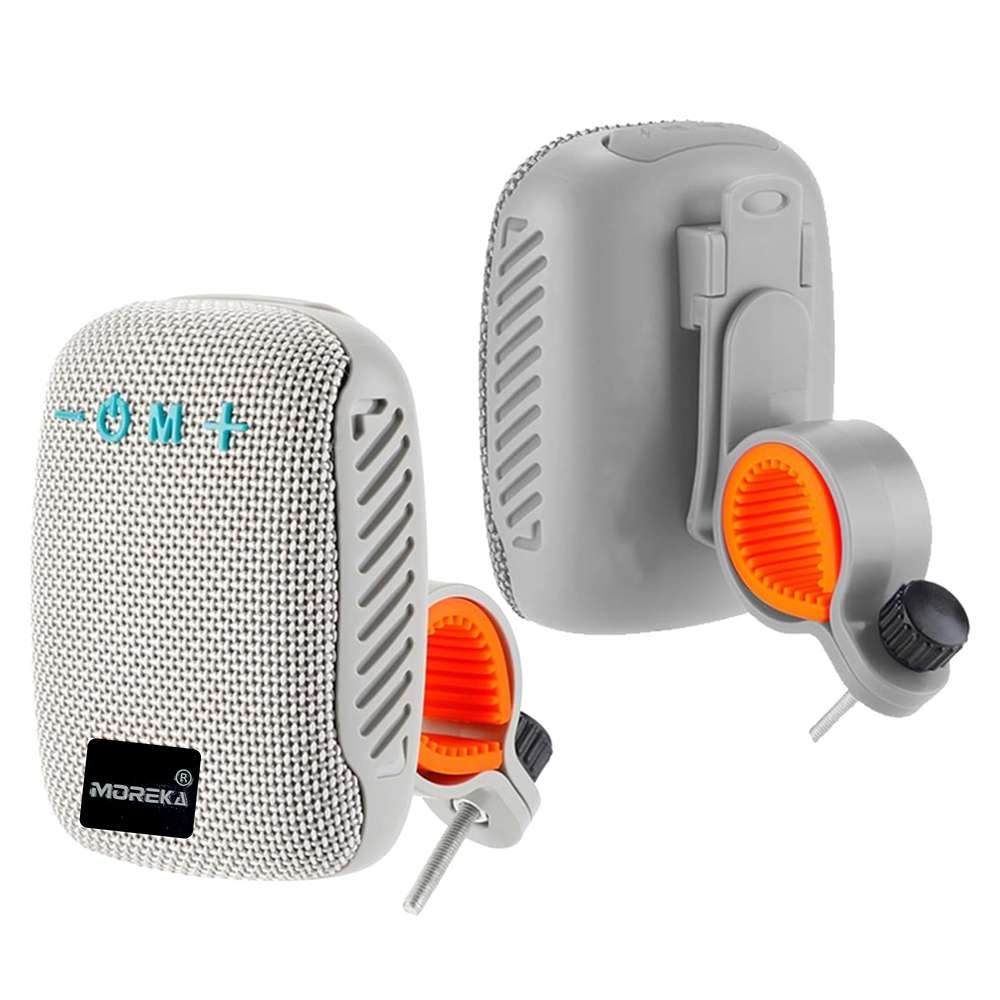Bocina Moto Bluetooth Moreka 405 TF Card Radio FM Resistente al agua 8w2
