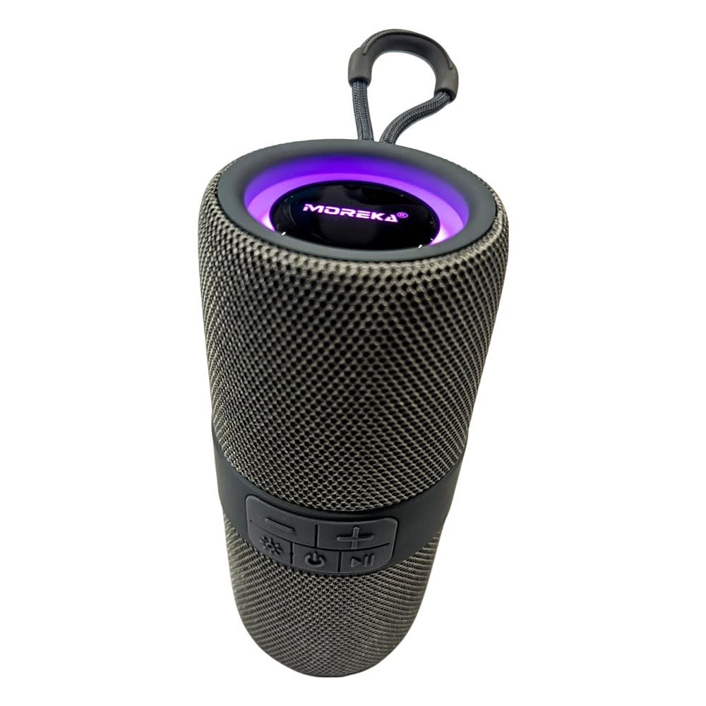 Bocina  Moreka 406 RGB, Bluetooth, TF Card, Radio FM, USB4