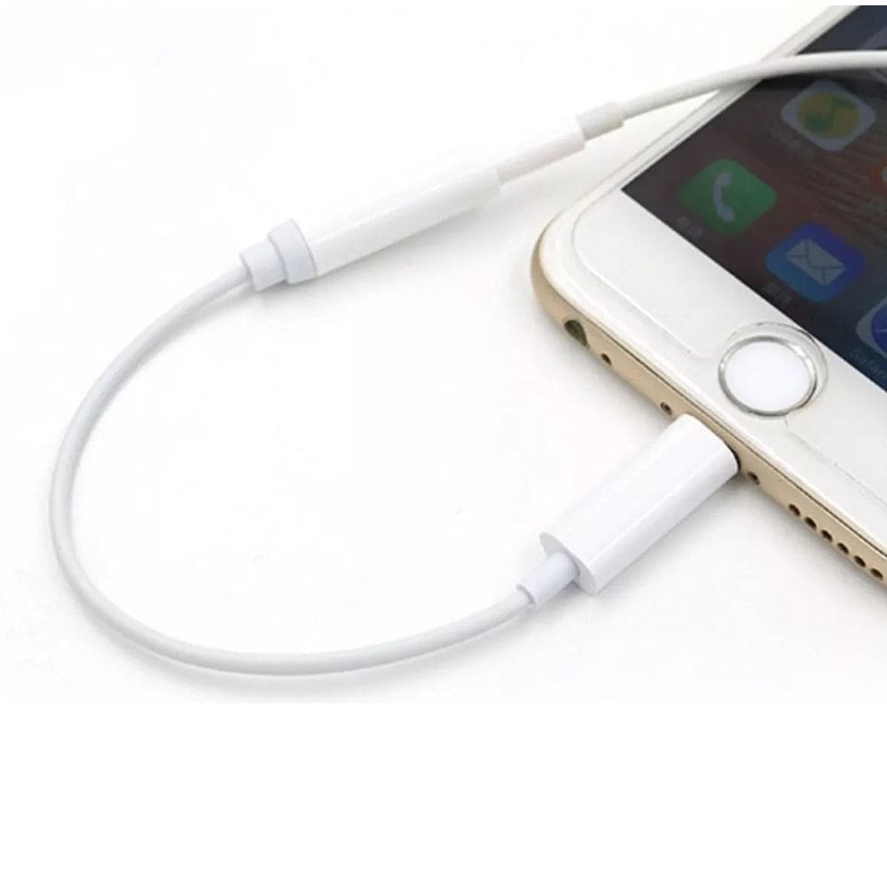 Convertidor iPhone a 3.5mm Auxiliar Audifonos4