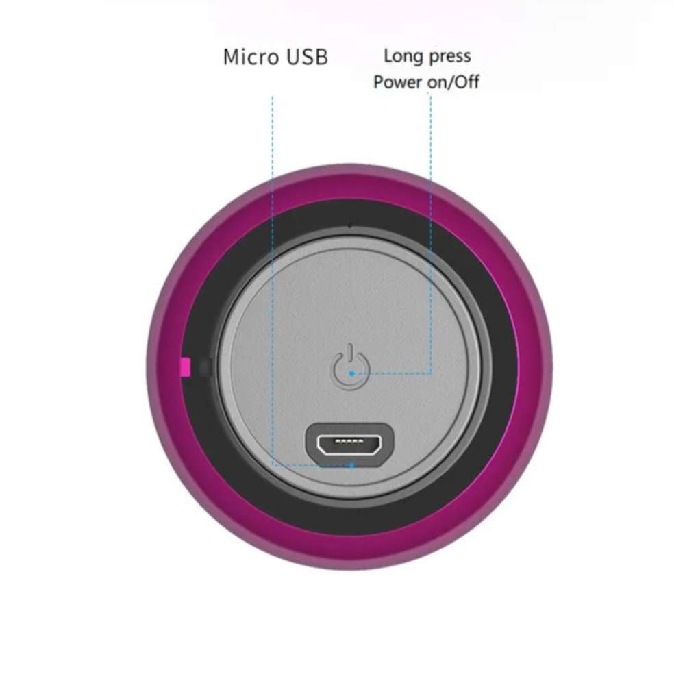 Mini Bocina  Moreka  410, Bluetooth, Metal 500 mAh12