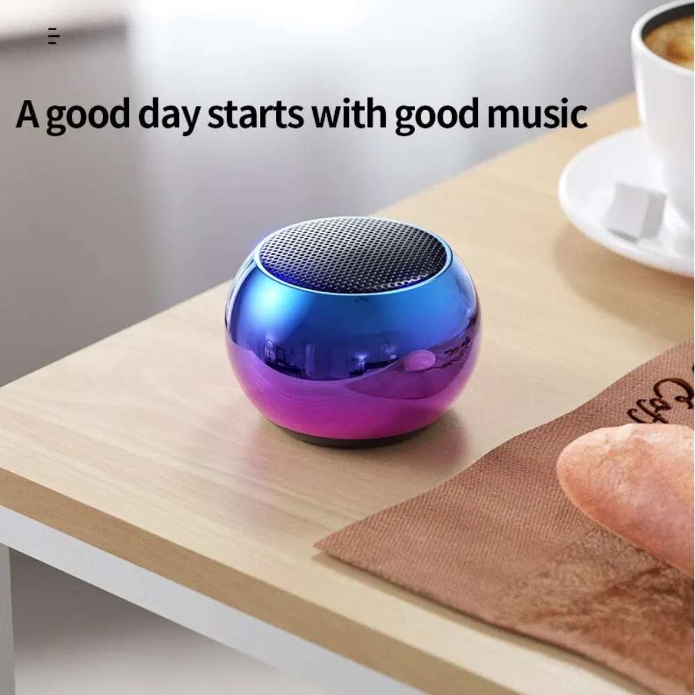 Mini Bocina Moreka 410, Bluetooth, Metal 500 mAh3