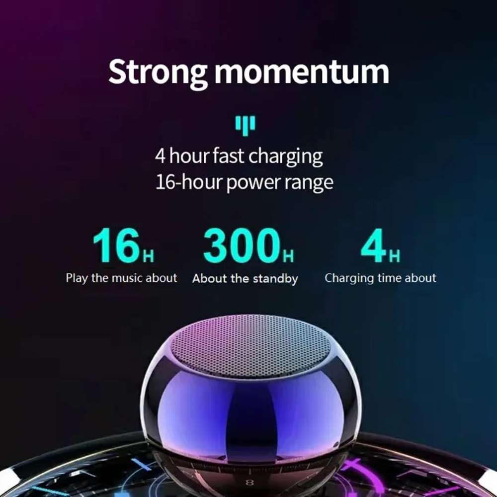 Mini Bocina  Moreka  410, Bluetooth, Metal 500 mAh17