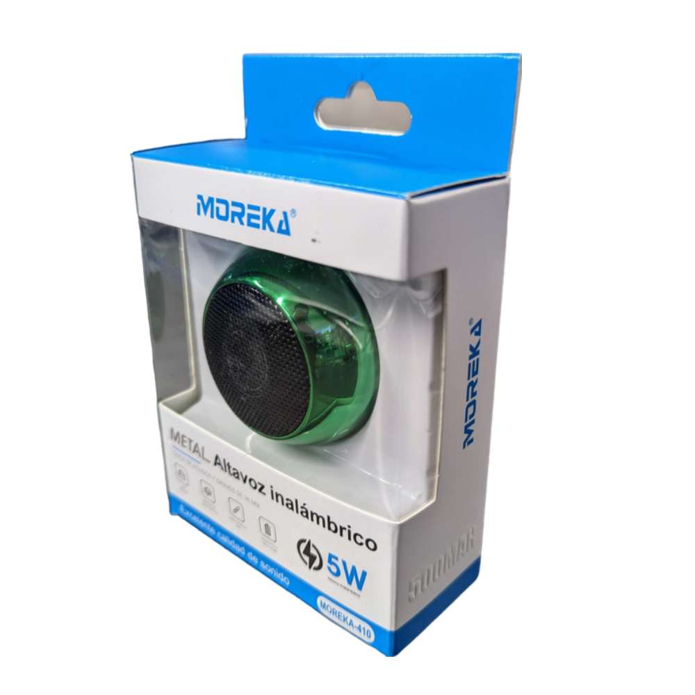 Mini Bocina Moreka 410, Bluetooth, Metal 500 mAh14