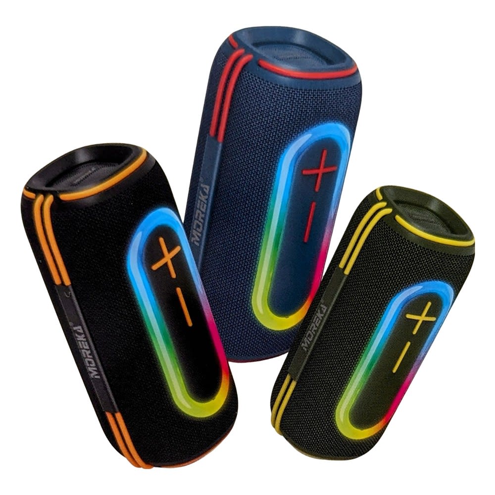 Bocina  Moreka 411 20W, Bluetooth, TF Card, Radio FM, USB Contra Agua IPX62