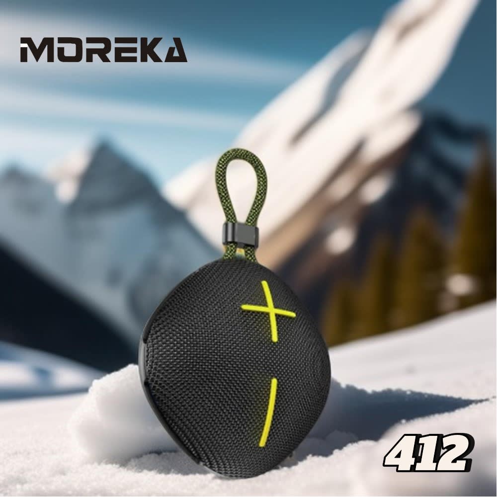 Bocina Moreka 412 8W, Bluetooth, TF Card, Radio FM, USB Contra Agua IPX65