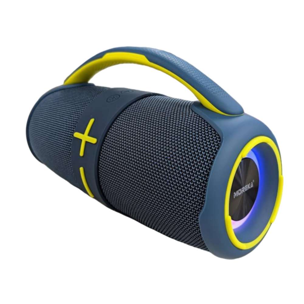 Bocina Bluetooth 20W 2400mAh resistente al agua subwoofer Moreka 4154