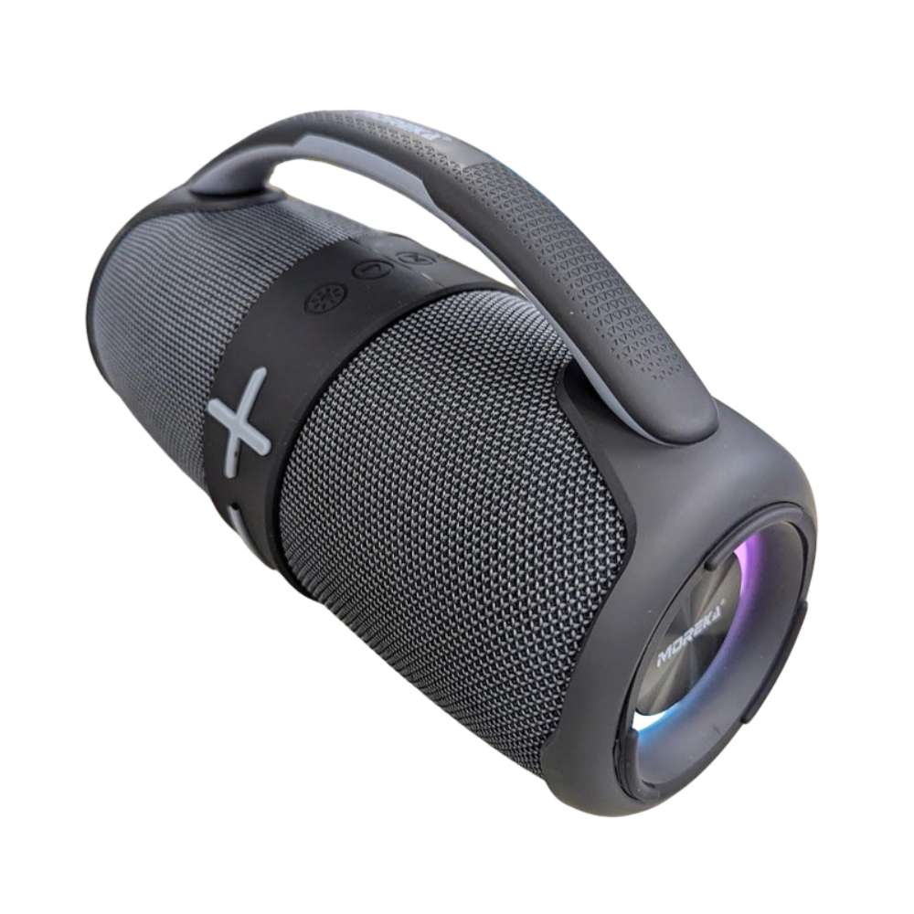 Bocina Bluetooth 20W 2400mAh resistente al agua subwoofer Moreka 4159
