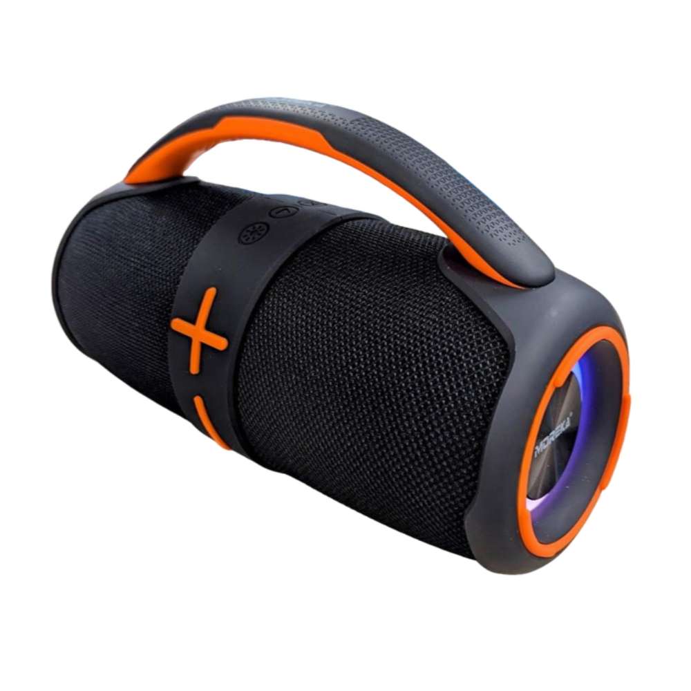 Bocina Bluetooth 20W 2400mAh resistente al agua subwoofer Moreka 41510