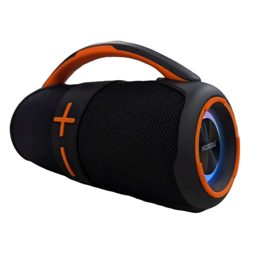 Bocina Bluetooth 20W 2400mAh resistente al agua subwoofer Moreka 4156