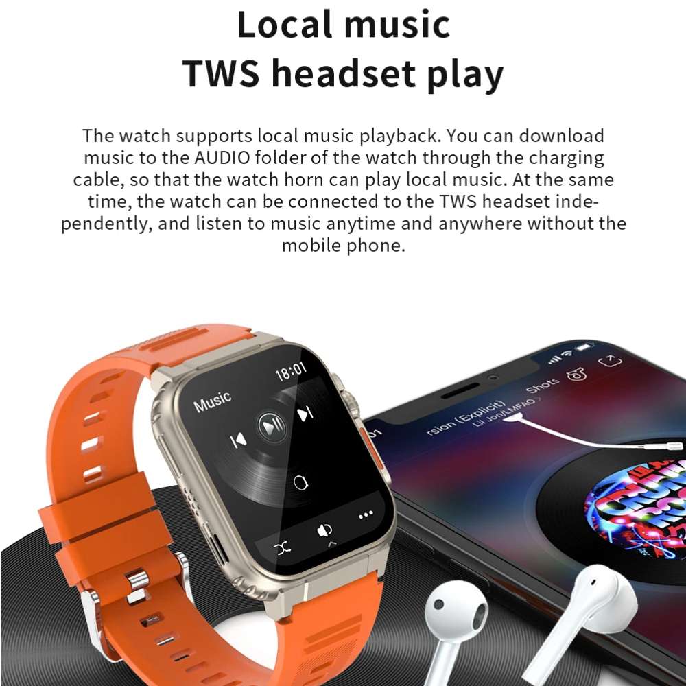 Smart Watch Moreka MTW11  Bluetooth doble Correa IPX6713