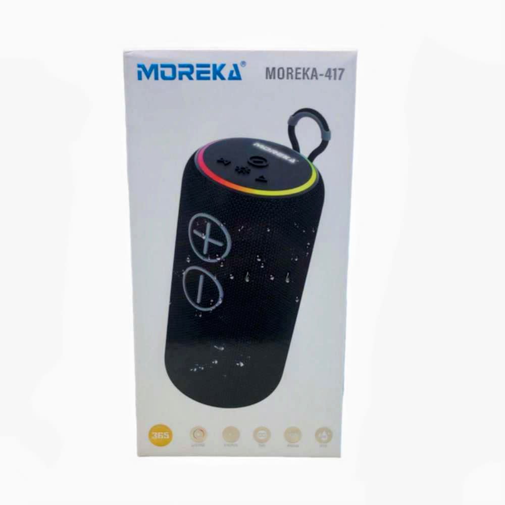 Bocina Moreka 417 16W 2000mAh Bluetooth, TF Card, Radio FM, USB Contra Agua IPX65