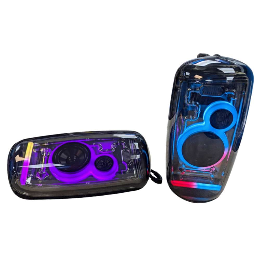 Bocina Bluetooth Moreka RGB 16W 2000mAh Resistente al agua2