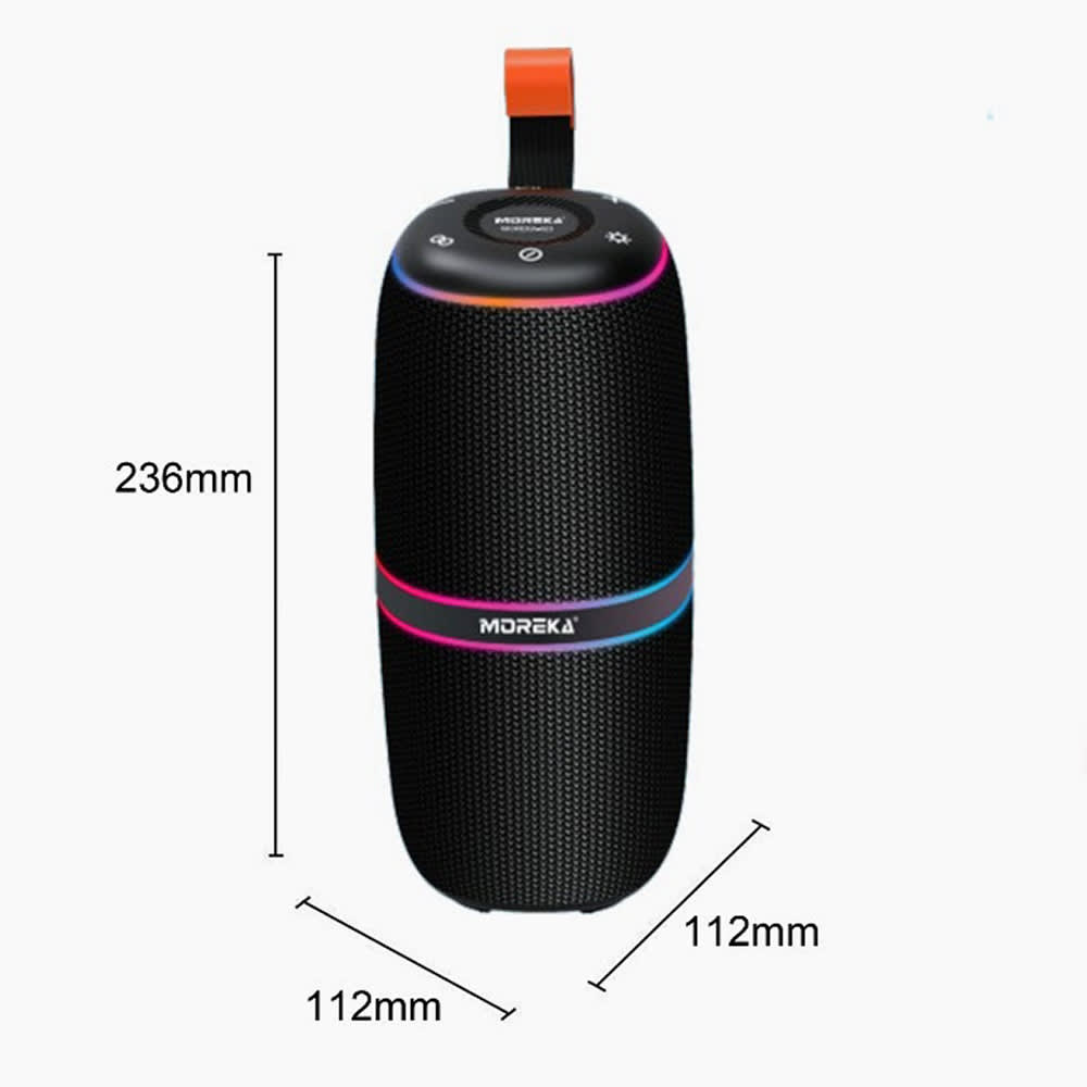 Bocina Moreka 423 30W 3600mAh 5-7 hrs de bateria Bluetooth, Contra Agua IPX67