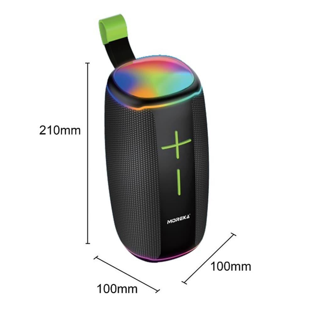 Bocina Moreka 424 20W 3600mAh 5-7 hrs de bateria Bluetooth, Contra Agua IPX68