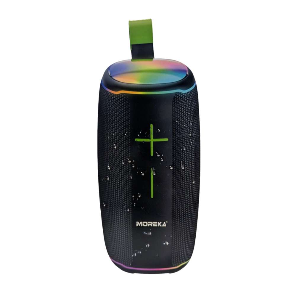 Bocina Moreka 424 20W 3600mAh 5-7 hrs de bateria Bluetooth, Contra Agua IPX67