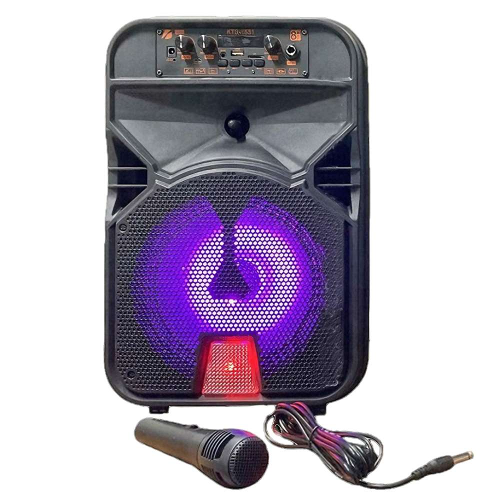 Bocina  KTS-1531, Bluetooth, TF Card, Radio FM, USB MIC. 8