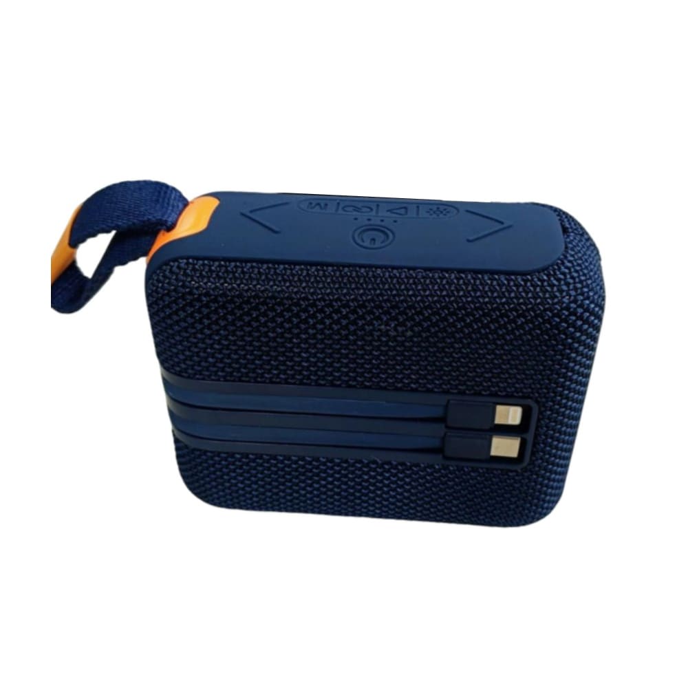 Bocina Power Bank Moreka 428 10W 5000mAh cables tipo IP y C11