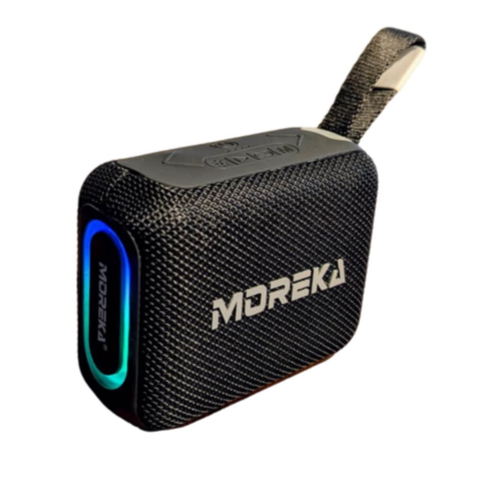 Bocina Power Bank Moreka 428 10W 5000mAh cables tipo IP y C15