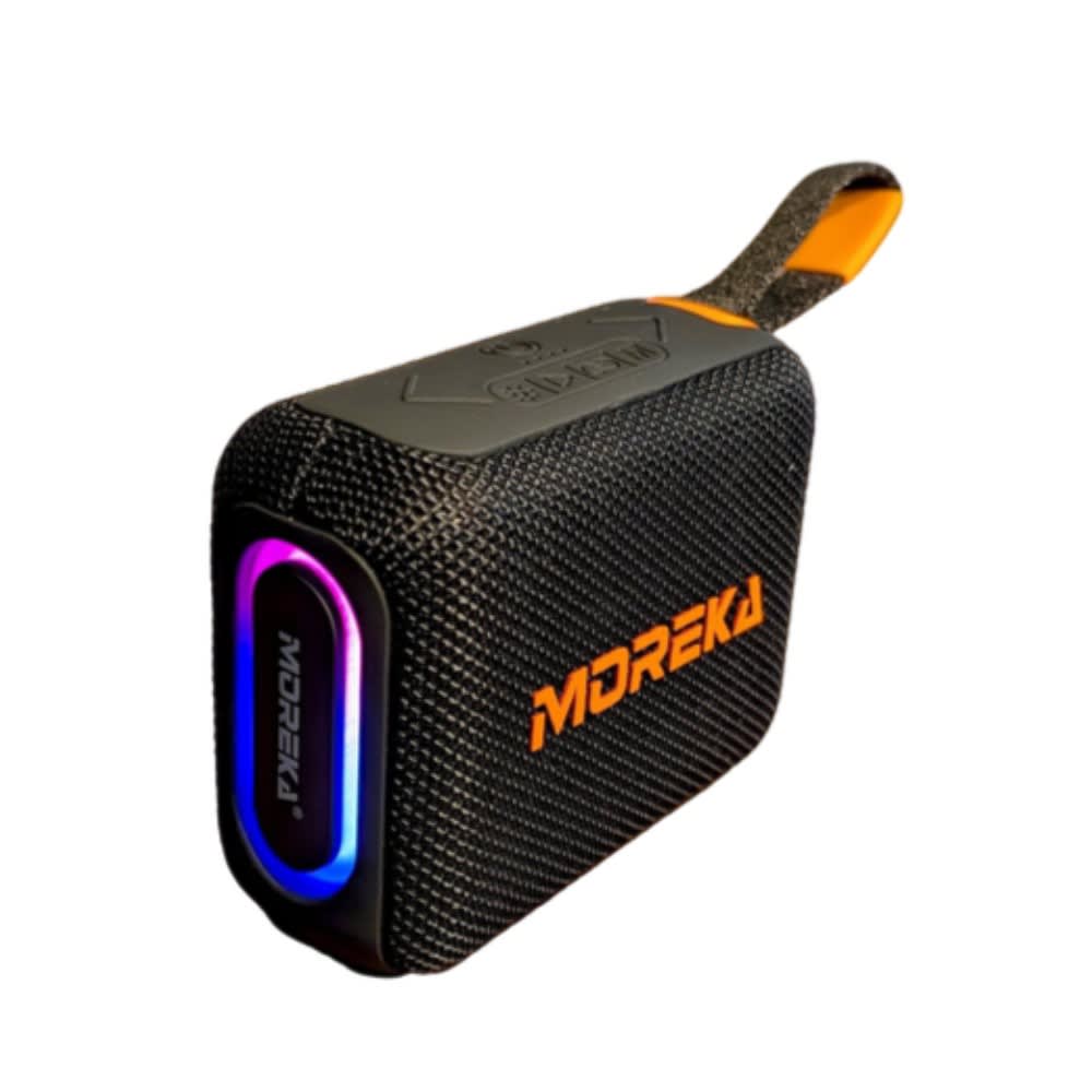 Bocina Power Bank Moreka 428 10W 5000mAh cables tipo IP y C14