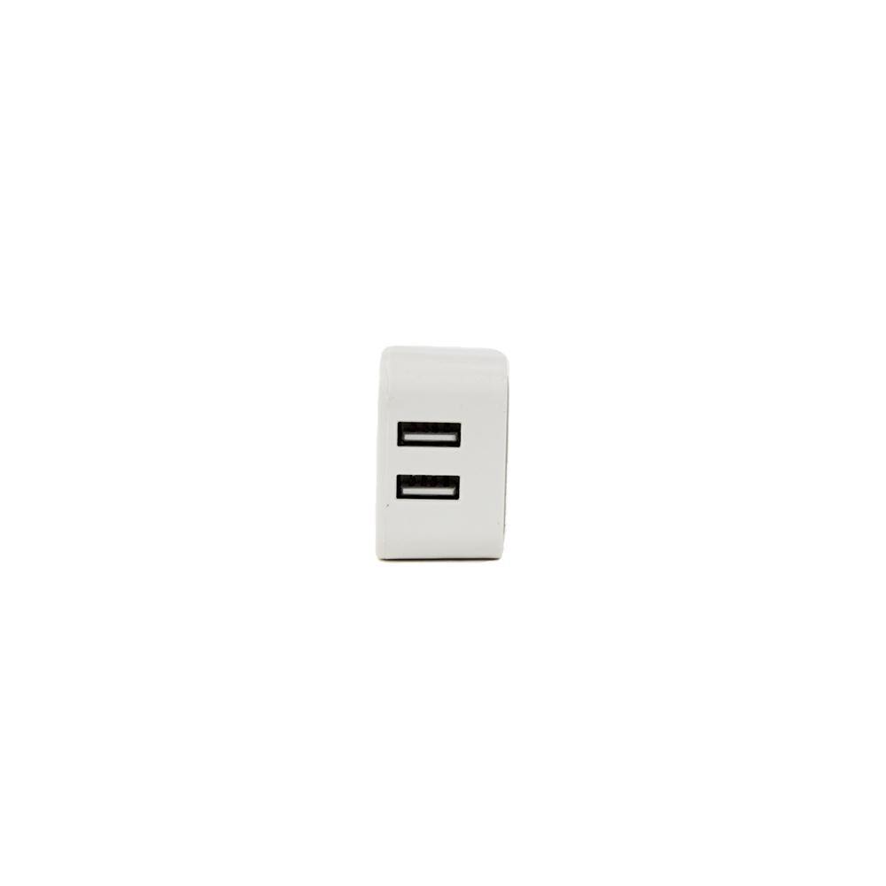 Cargador Moreka M-168, 3.1 A, 2 Usb V8, Solo Cubo, Led4