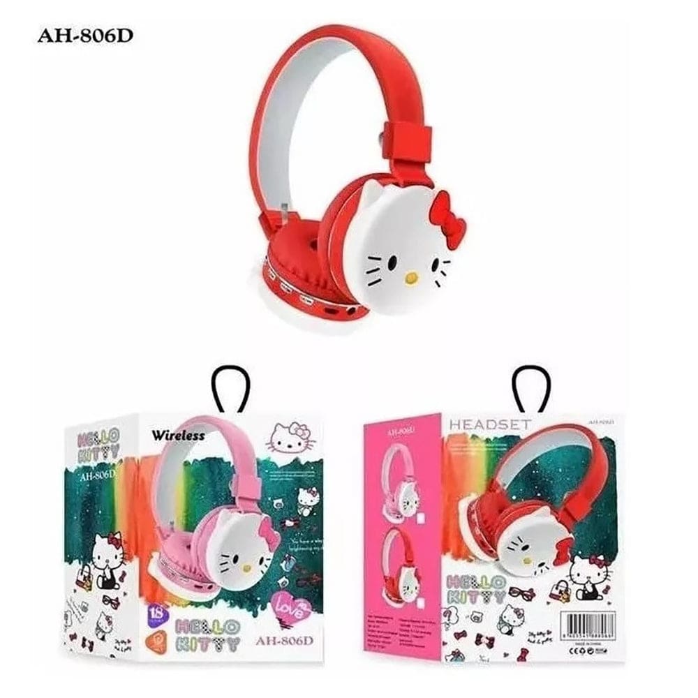 Audífonos Diadema Bluetooth  KITTY Inalámbrico Plegable4