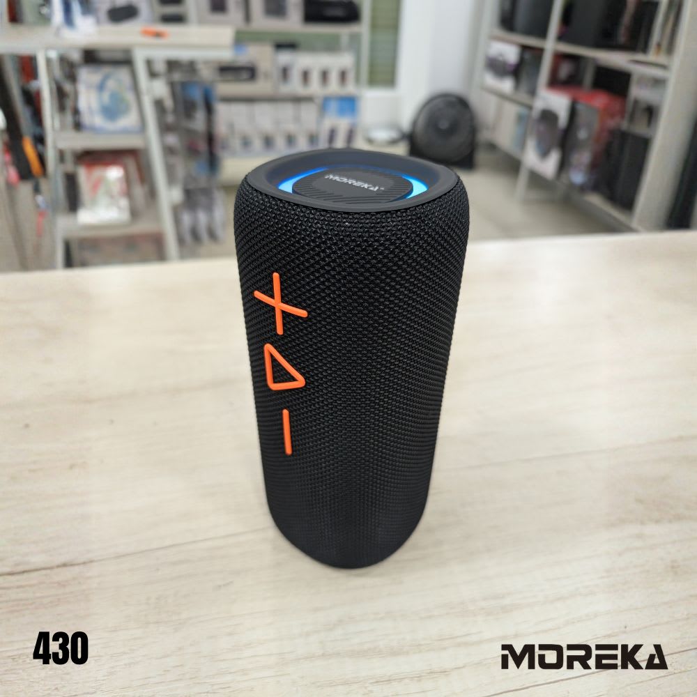 Bocina Moreka 430 20W 2400mAh 4-5 hrs de bateria Bluetooth IPX65