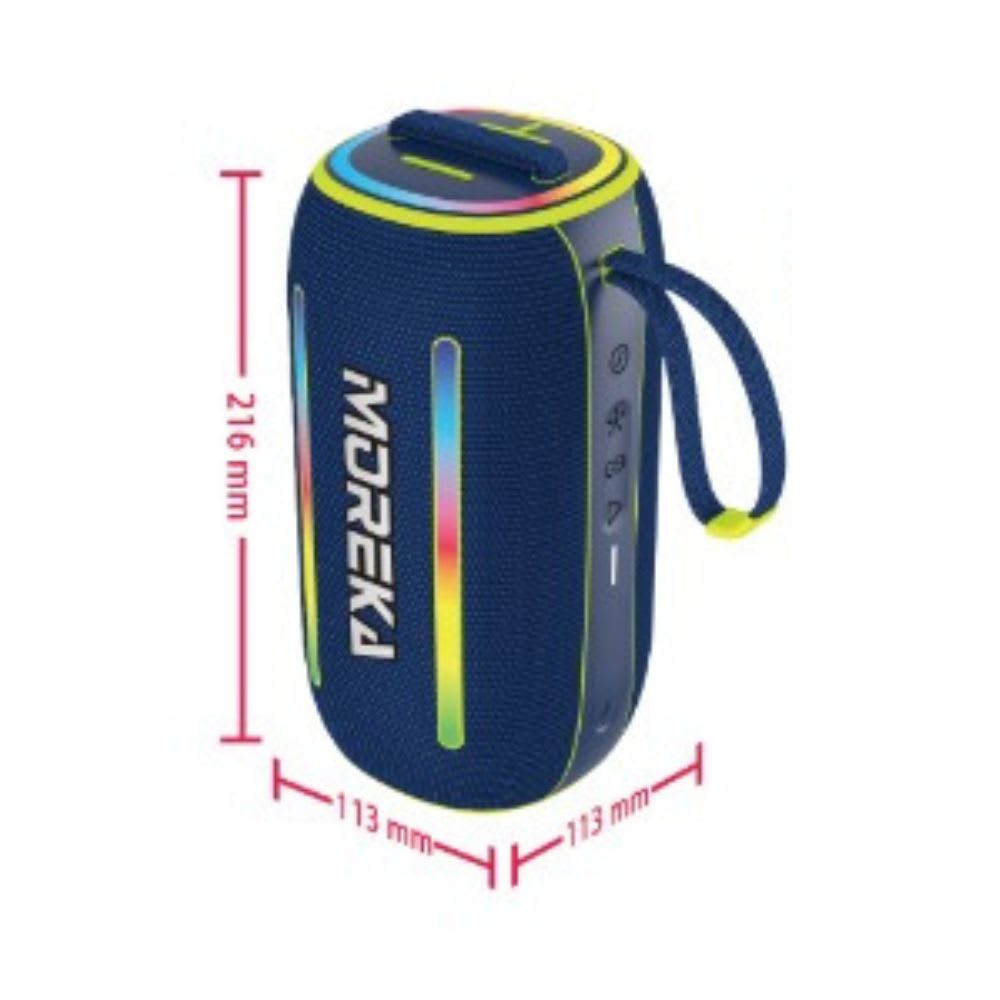 Bocina Moreka 431 25W 2400mAh 4-5 hrs de bateria Bluetooth IPX66