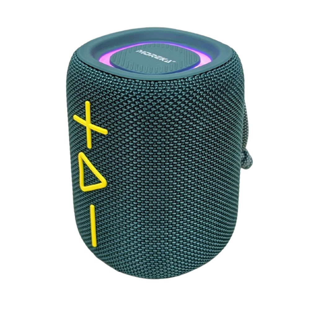 Bocina Moreka 434 10W 1500mAh 3-4 hrs de bateria Bluetooth RGB IPX68