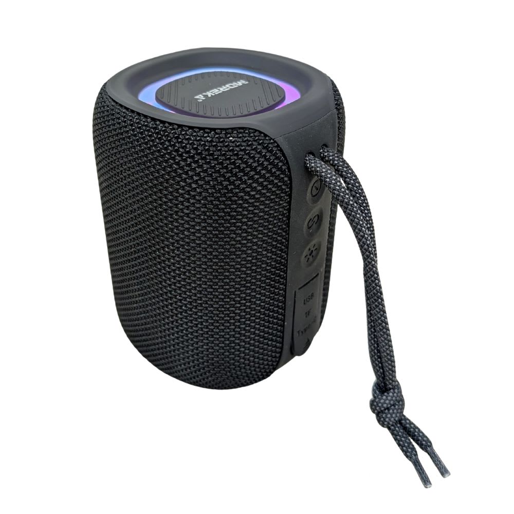 Bocina Moreka 434 10W Bluetooth RGB IPX6 4hrs batería4