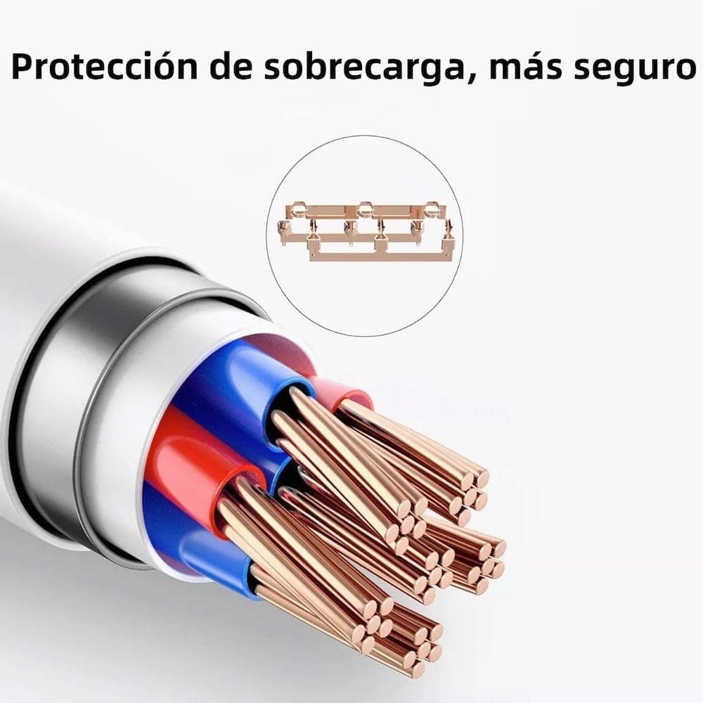 Multicontacto Circular 4 Conexiones 4 Puertos Usb Mc-54455