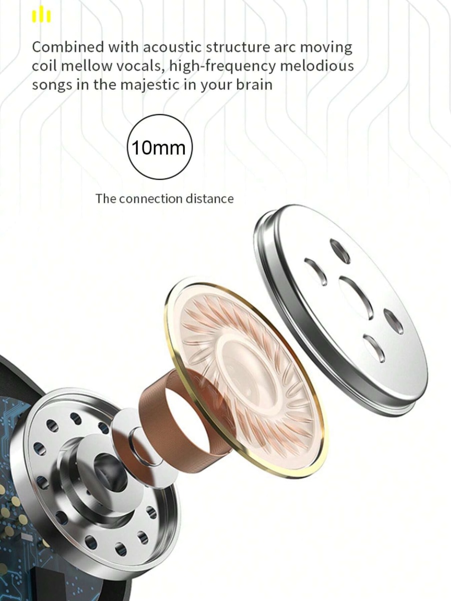 Audífonos Inalámbrico de baja latencia 9D Bluetooth Moreka E2988