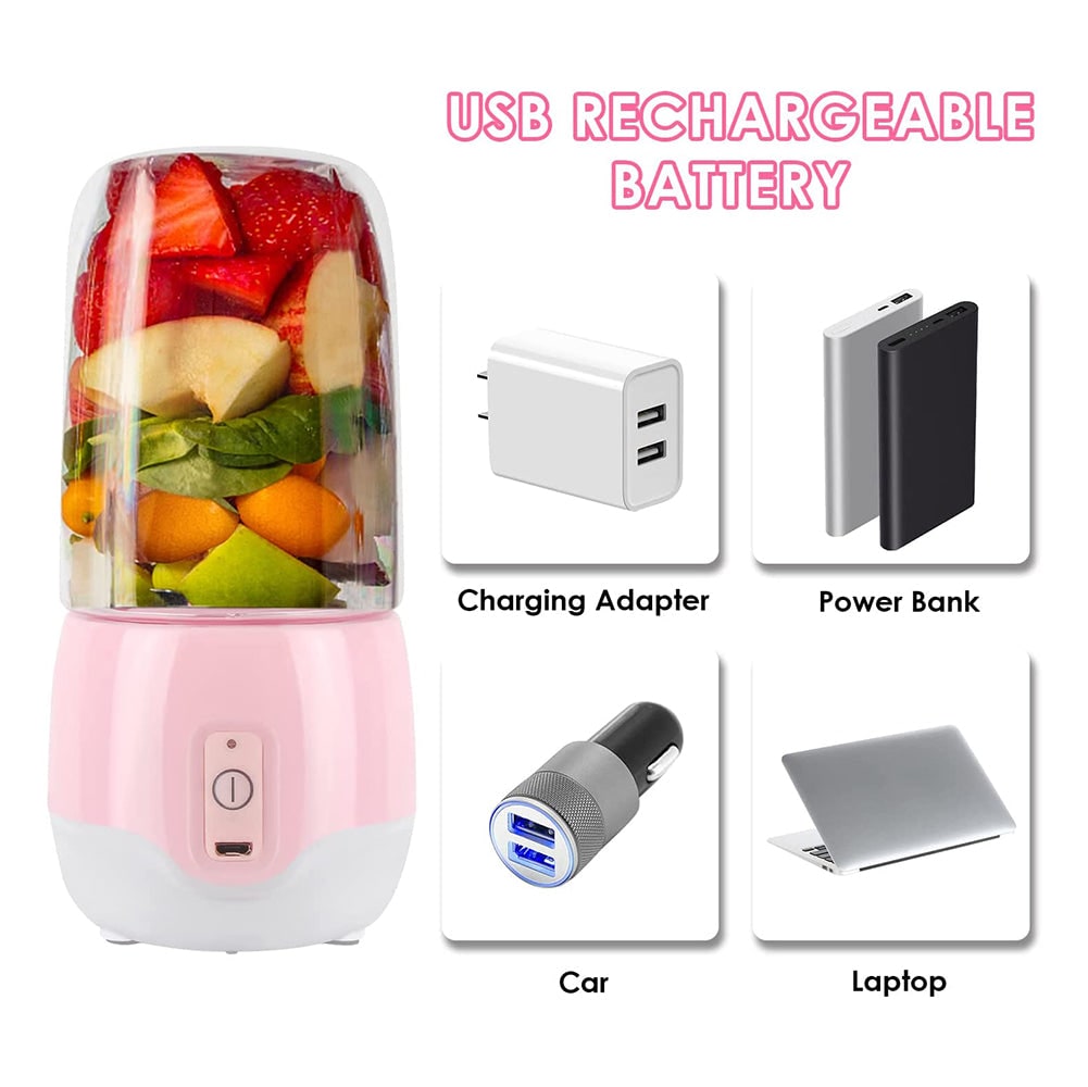 Mini Licuadora Moreka KB-188 Recargable USB5