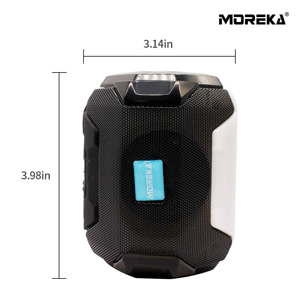 Bocina portátil Bluetooth Memory card FM contra agua T1625
