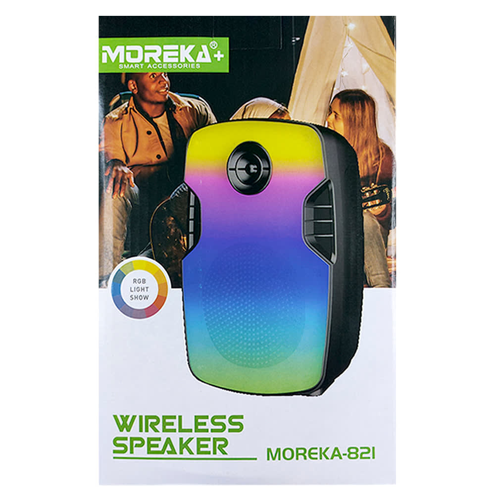 Bocina Moreka 821, Bluetooth, TF Card, Radio FM, USB4